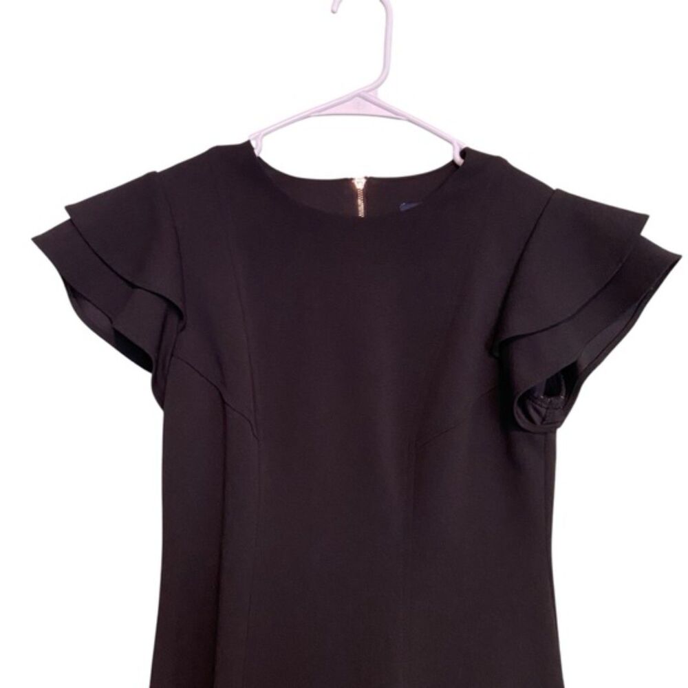 Tommy Hilfiger Scuba Crepe Layer Flutter Sleeve D… - image 4